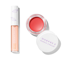 Load image into Gallery viewer, MORPHE X MADDIE ZIEGLER PEACH THAT POPS LIP & CHEEK DUO